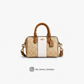 Coach Mini Rowan Crossbody In Signature Canvas With Stripe