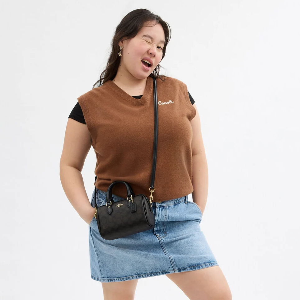 Coach Rowan Mini in Signature Canvas
