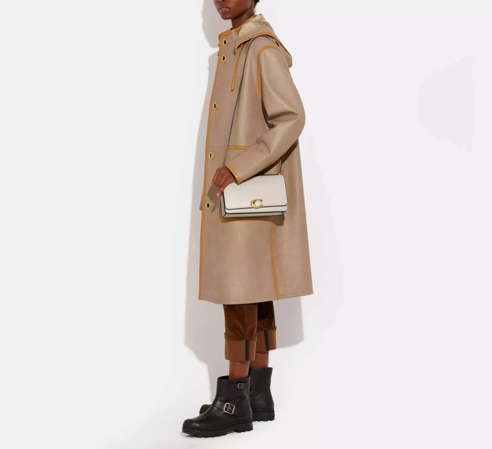 Coach Bandit Shoulder Bag in white