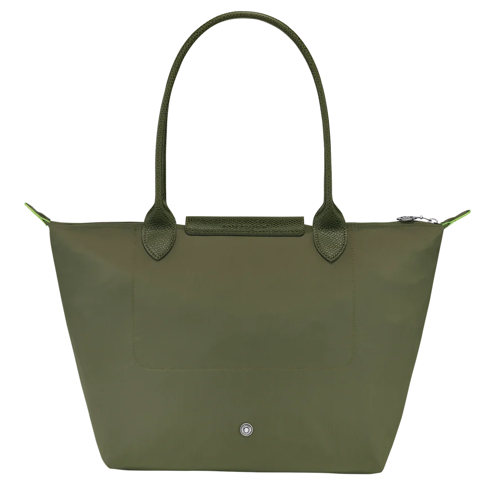 Longchamp Green Line Large Size in Olive