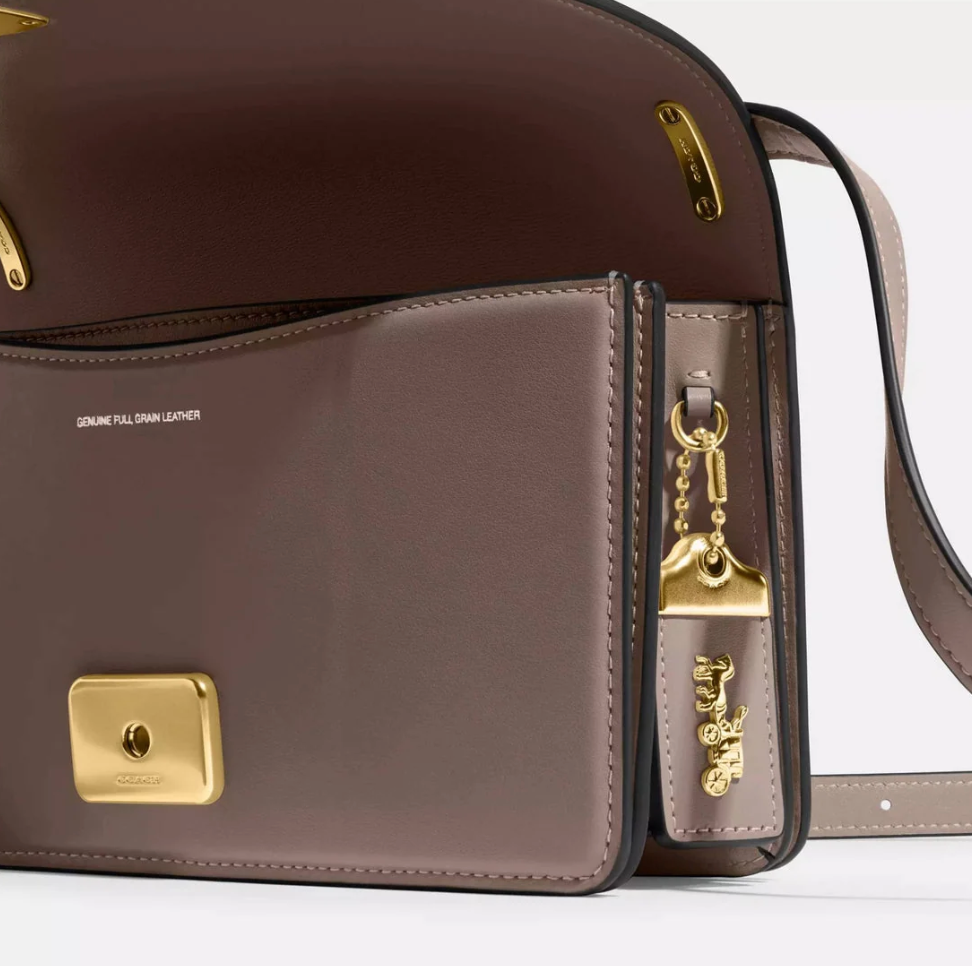 Coach Bandit Shoulder Bag in dark stone