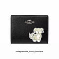 Coach snap wallet teddy bear