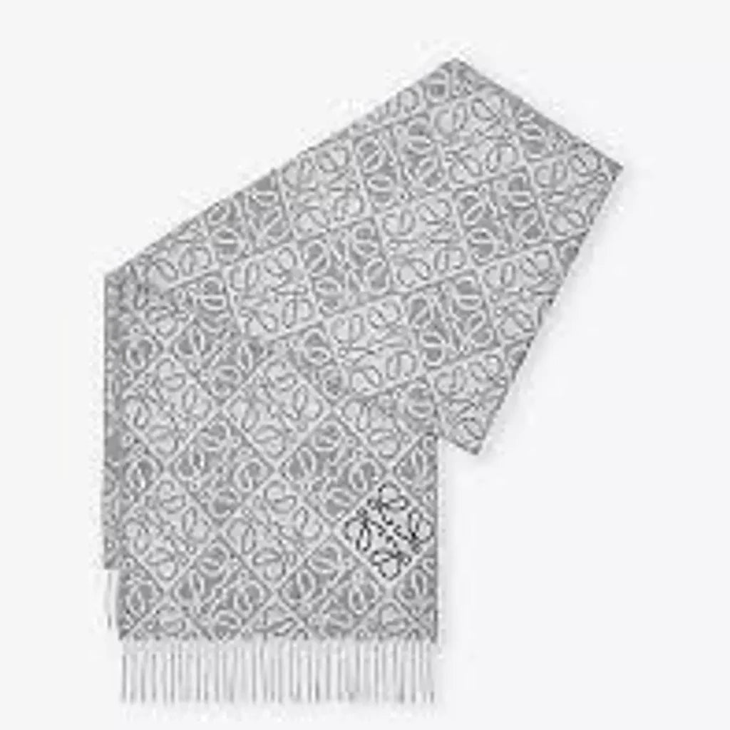 Loewe grey scarf