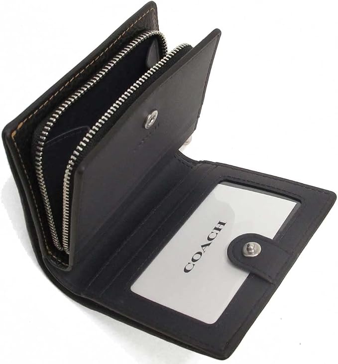 Coach snap wallet teddy bear