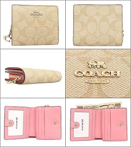 Snap Wallet In Signature Canvas khaki