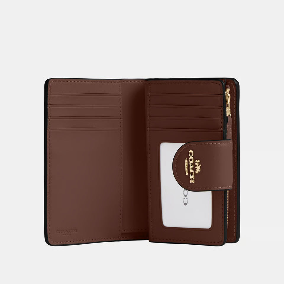 Medium Corner Zip Wallet In Signature (v6)