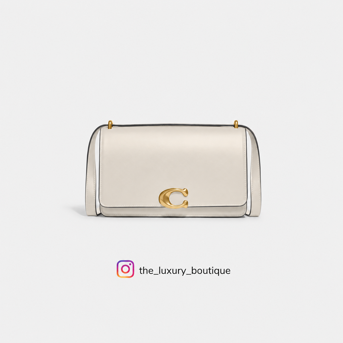 Coach Bandit Shoulder Bag in white