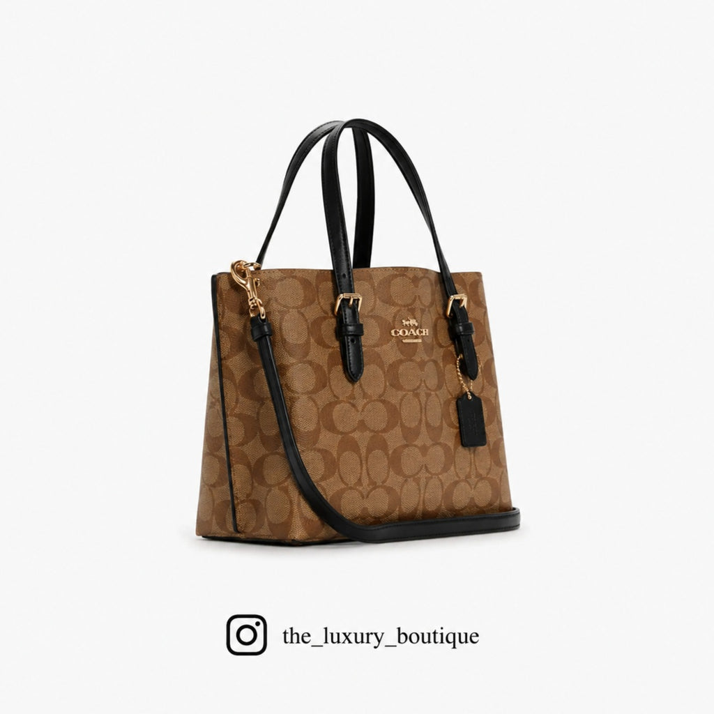 Coach Mollie Tote Bag In Signature Canvas
