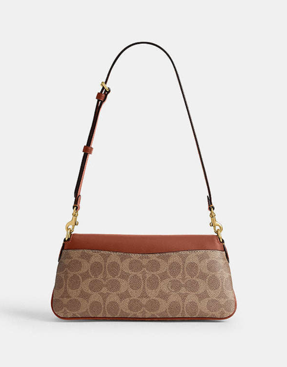 Coach Jet Shoulder Bag in signature canvas