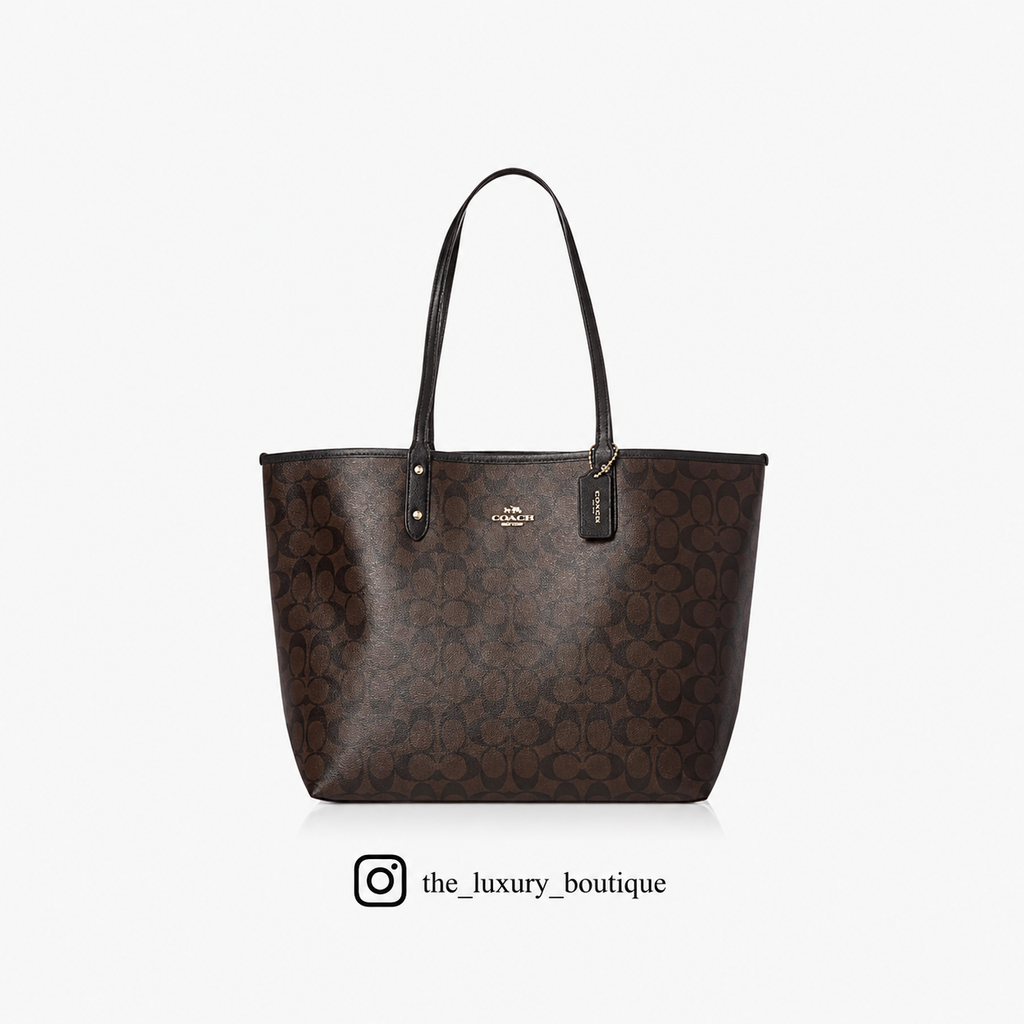 Coach Reversible City Tote Handbag