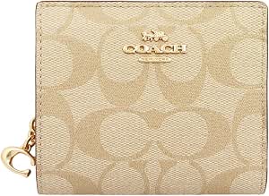 Snap Wallet In Signature Canvas khaki