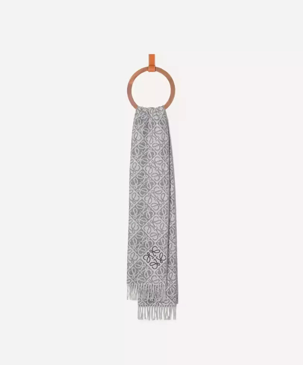 Loewe grey scarf