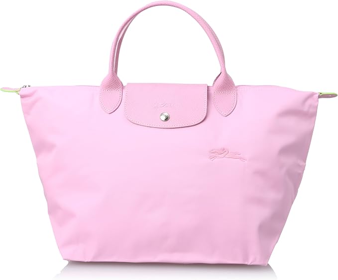 Longchamp Green Line Large Size in Baby Pink