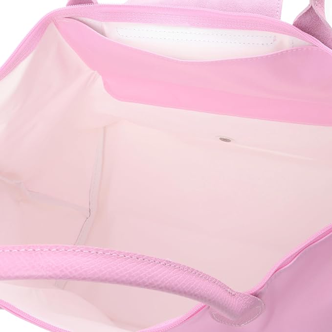 Longchamp Green Line Large Size in Baby Pink