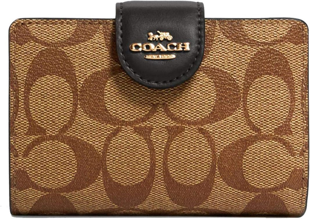 Medium Corner Zip Wallet In Signature (v5)