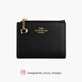 Coach bifold wallet black