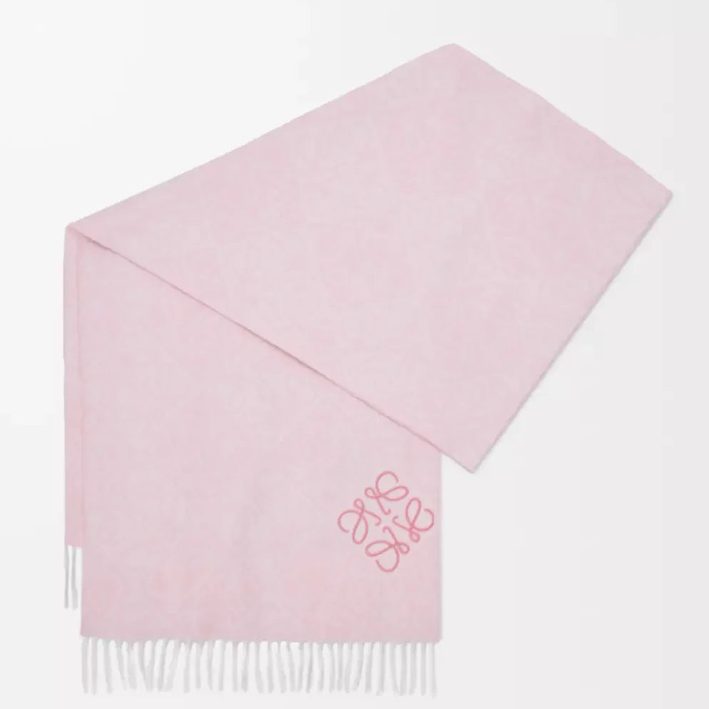 Loewe scarf rose