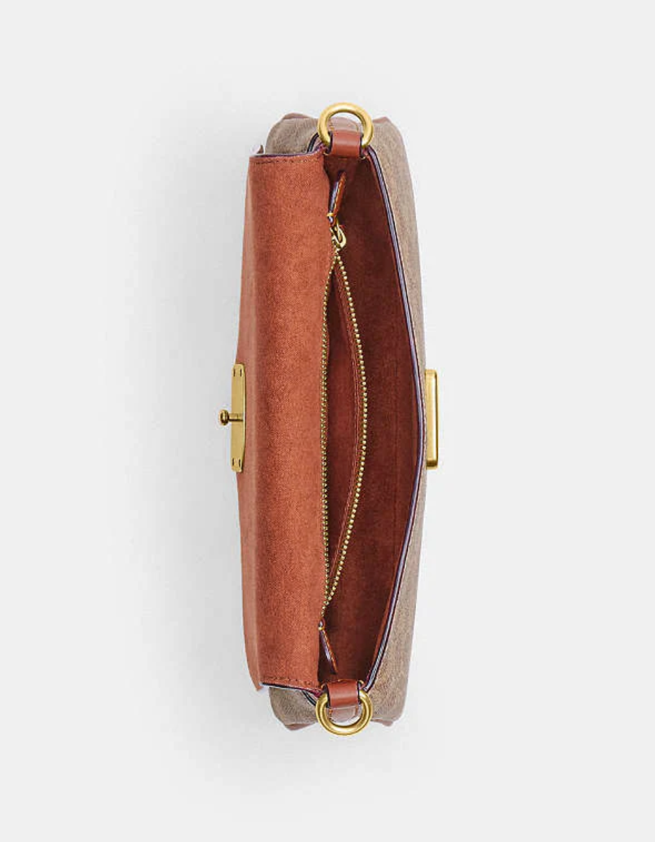Coach Jet Shoulder Bag in signature canvas