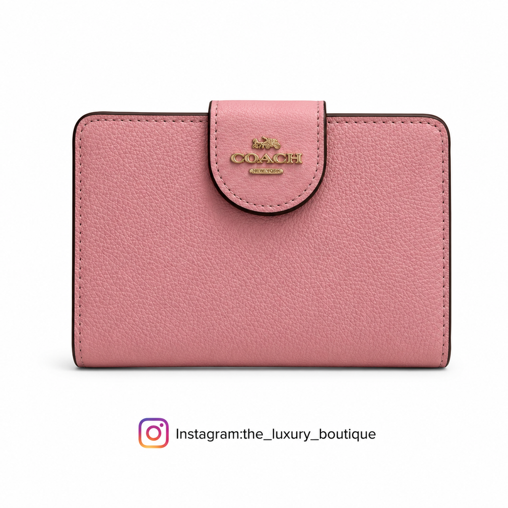 Medium Corner Zip Wallet In Signature (v4)
