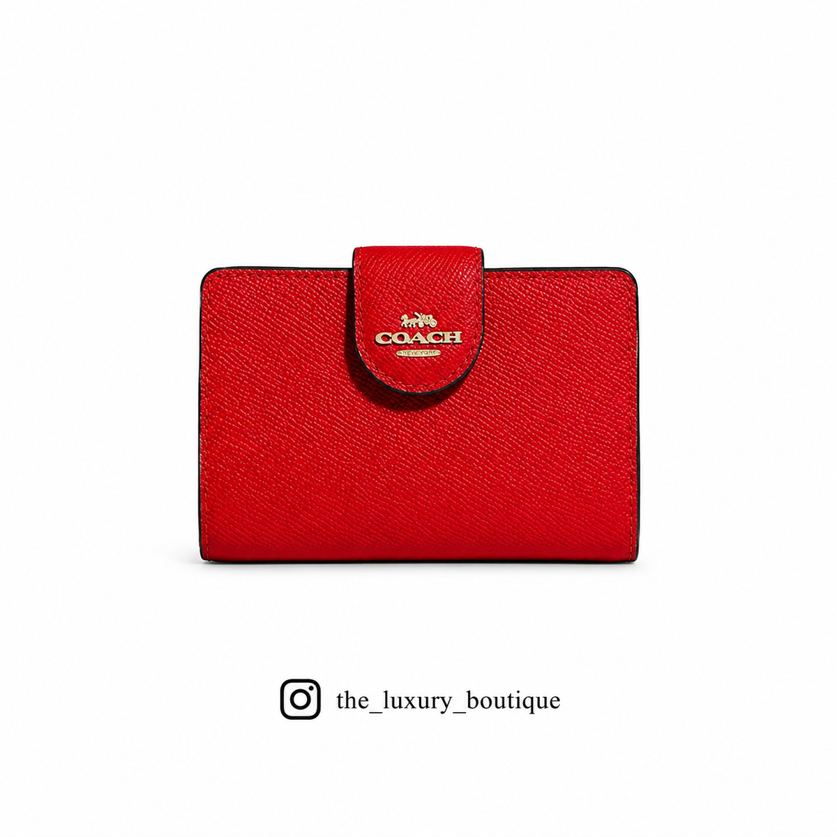 Medium Corner Zip Wallet In Signature (v3)