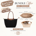The Perfect Black Longchamp Bundle Large size