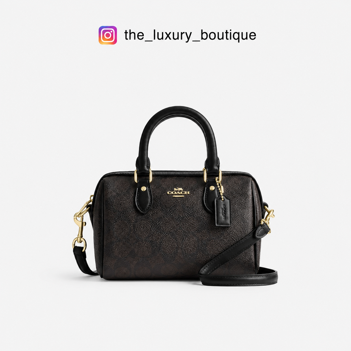 Coach Rowan Mini in Signature Canvas