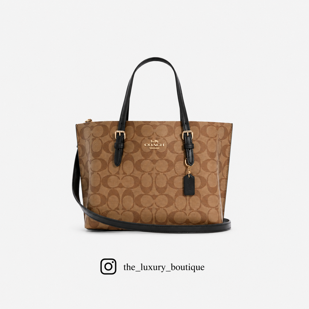 Coach Mollie Tote Bag In Signature Canvas