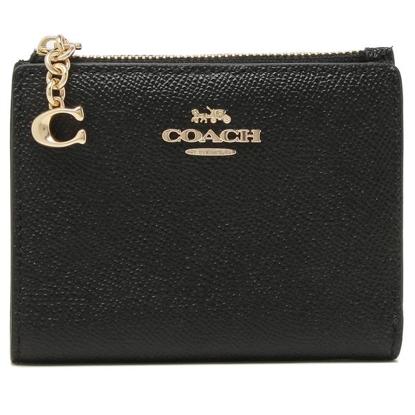 Coach bifold wallet black
