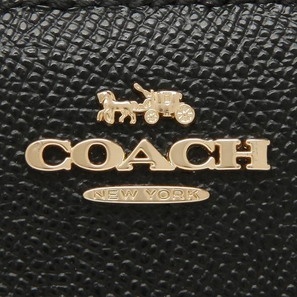 Coach bifold wallet black