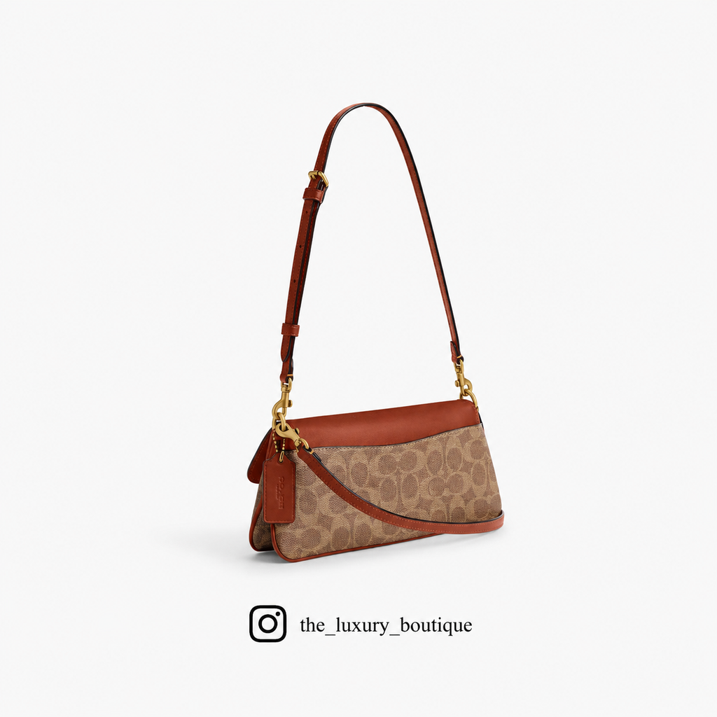 Coach Jet Shoulder Bag in signature canvas