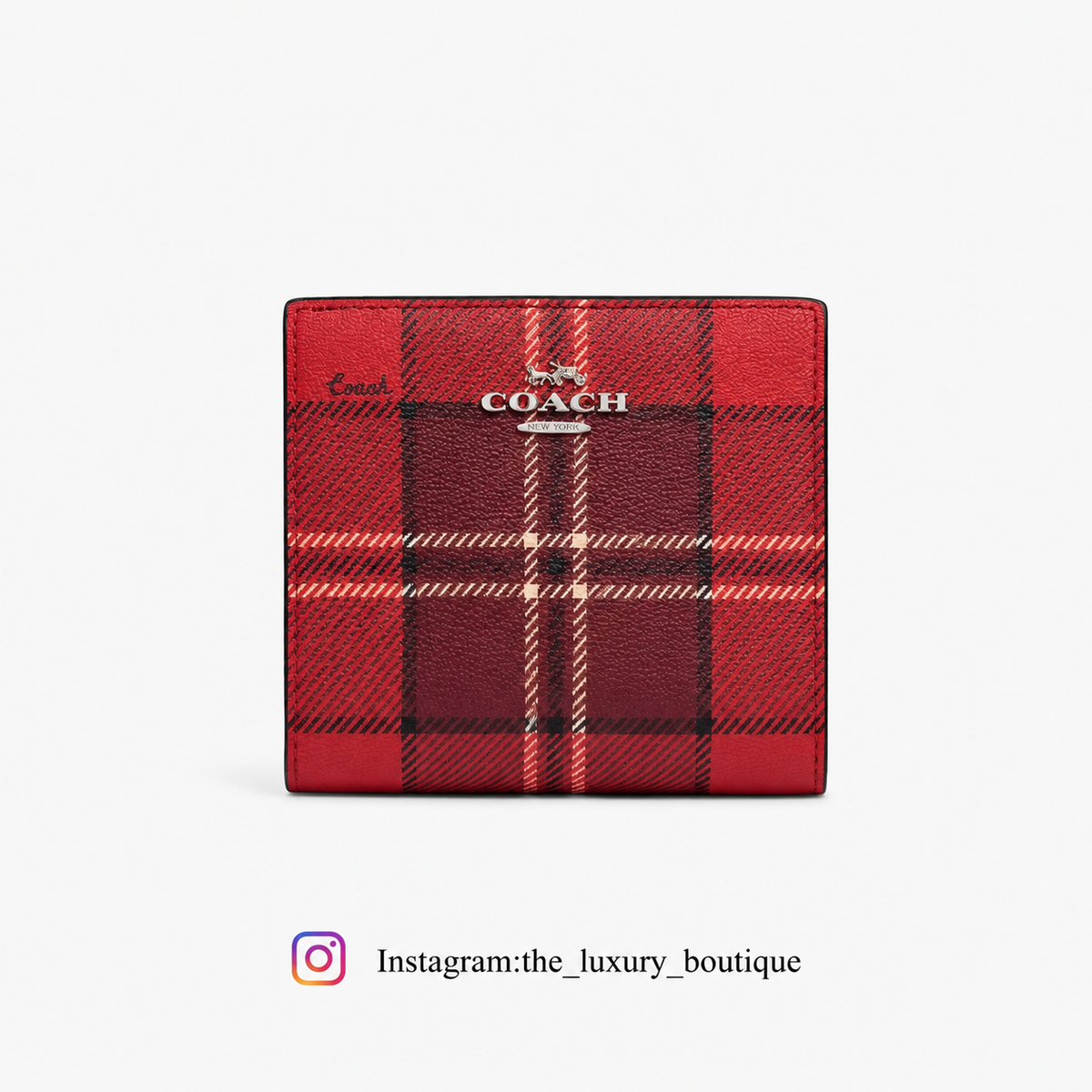 Coach snap wallet
