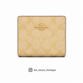 Snap Wallet In Signature Canvas khaki