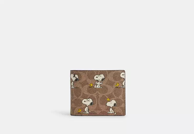 Coach Snap Wallet – Snoopy