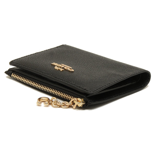 Coach bifold wallet black