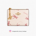 Coach bifold wallet with butterflies