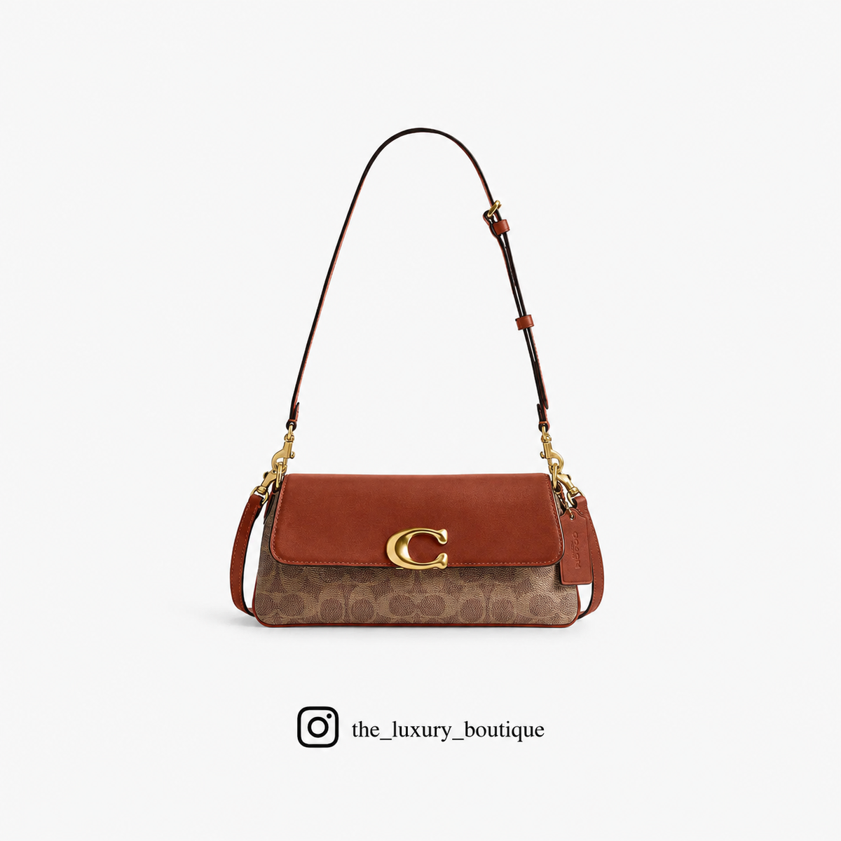 Coach Jet Shoulder Bag in signature canvas
