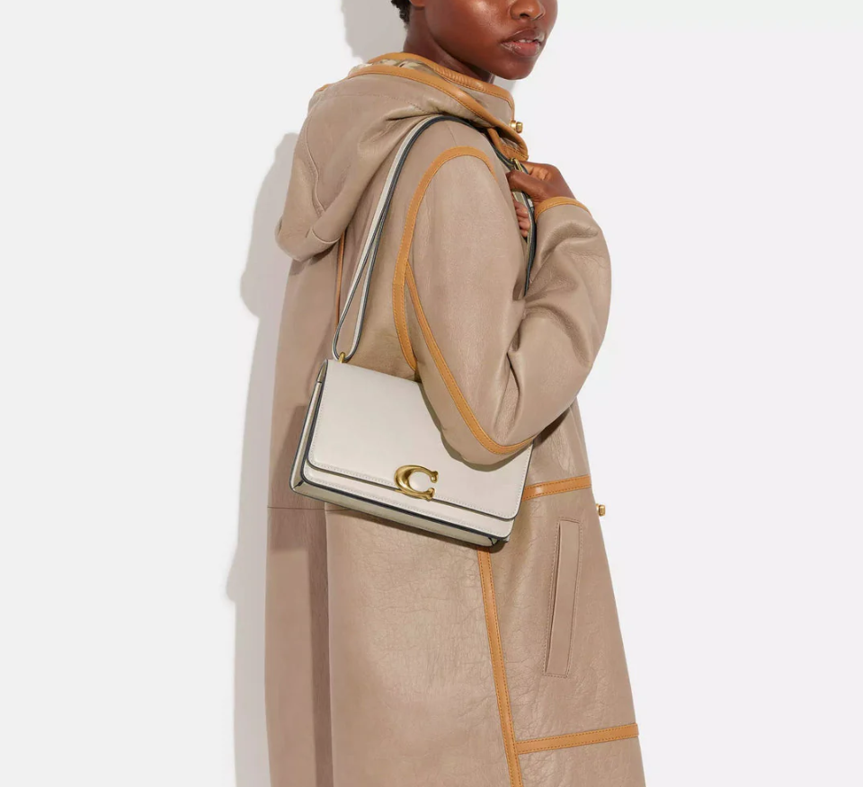 Coach Bandit Shoulder Bag in white