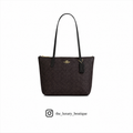 Fiona Zip Tote Bag In Signature Canvas