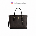 Coach Mollie Tote Bag 25 In Signature Canvas